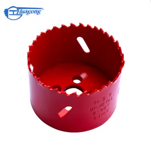 Pipe Drill Bit Holesaw Bi-metal M42 Hole Saw 32-114mm For Pipe PVC Plastic Pipe Hole Opener