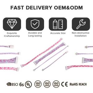 맞춤형 PVC 절연 연선 구리 케이블 및 절연 러그 단자 포함 배선 하네스 IoT 제어 패널 연결용 - Product Image 4