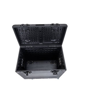 Estuche de vuelo de PE duro de peso ligero <span class=keywords><strong>Jbl</strong></span> Px812 Estuche de vuelo de Consola digital apilable a prueba de agua Estuche de vuelo Digico S21 extraíble - Product Image 5