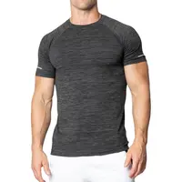 Benutzer definierte Muscle Fit T-Shirt Großhandel Männer Entwerfen Sie Ihre eigene Fitness-Kleidung