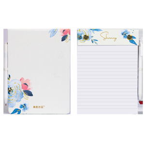Blocco di scrittura promozionale di consegna veloce cancelleria ecologica personalizzabile elenco delle cose da fare copertina settimanale in pelle per blocco note - Product Image 6