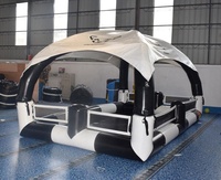 Piscine d'eau gonflable avec le toit détachable piscine gonflable avec couverture de tente
