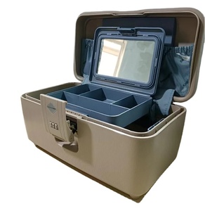 14 Inch Giá Bán Buôn Thời Trang Mới Vali Du Lịch Vẻ Đẹp Tổ Chức Hộp Vanity Lưu Trữ Trang Điểm Trường Hợp Cho Cô Gái - Product Image 6