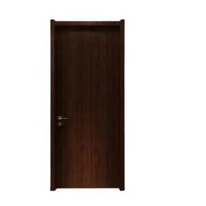 JHK-chapa de madera blanca, puerta de melamina de PVC, WPC