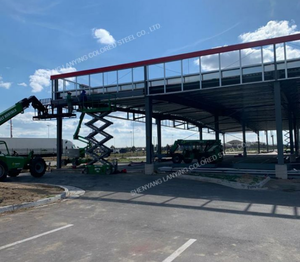 Herstellung von Leicht stahl konstruktionen für Lager werkstatt Gebäude Schweißen Schneiden Biegen Verarbeitung dienstleistungen enthalten - Product Image 6