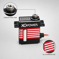 Servomoteur numérique micro sans noyau pour hélicoptère RC, 7 kg, programmable, boîtier tout aluminium, haute vitesse, 8,4 V, engrenage en acier inoxydable