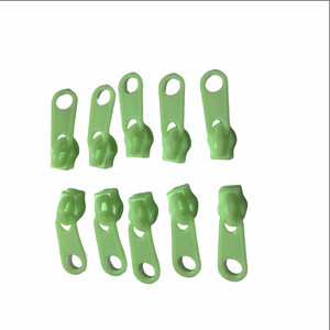 Số 3 chất lượng cao màu xanh lá cây nhựa dây kéo thanh trượt thân thiện với môi trường nhựa dây kéo thanh trượt - Product Image 6