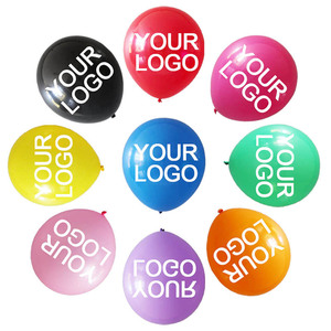 Palloncini Personalizzati con Logo per Feste, Matrimoni e Compleanni, 12 Pollici, Stampa Anime, Riempibili con Elio - Product Image 1