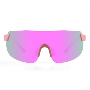 <b>Eyewear</b> Manufacturers Custom logo Polarized Sports Glasses Men pink Big Lens Pickleball Cycling Running Sunglasses - Product Image 5