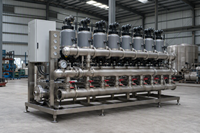 Équipement professionnel de traitement de l'eau par osmose inverse industrielle multi-processus avec garantie d'un an, capacité de 5000 L/H