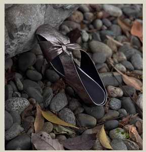 Mules de luxe à bout fermé pour femme, sandales compensées à plateforme rehaussante, design de niche, pour l'extérieur - Product Image 6