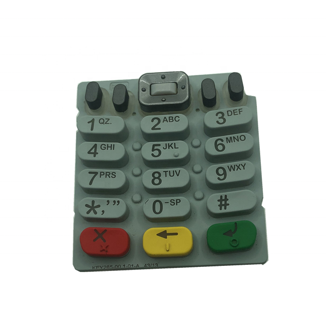 Customized VX675 Silicone Keypad Keyboard for Verifone Vx675 Pos Machine.VX520 VX680 VX690 C680 X990 Z240M V400m PP1000SE vx520