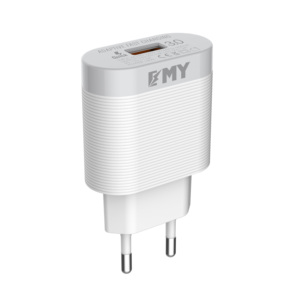 EMY 18W Sạc Nhanh <span class=keywords><strong>3.0</strong></span> 1USB Duy Nhất Cổng <span class=keywords><strong>Usb</strong></span> Sạc Du Lịch - Product Image 2