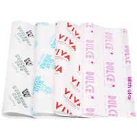 Papier d'emballage carré noir quadrillé 30,48 cm, 500 feuilles, résistant à l'huile, pour sandwichs, idéal pour les fêtes de carnaval et l'emballage de snacks