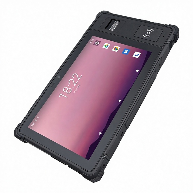 Rugged Industrial Tablet PC 8 Inch Android 12 MTK Wi-Fi Barcode Scanner NFC Waterproof Shockproof ERP WMS Warehouse