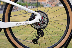 Bicicleta de Montaña Profesional <span class=keywords><strong>TRIFOX</strong></span> 29er con Suspensión Completa de Fibra de Carbono T800, 12 Velocidades, Cassette 11-50T, Freno de Disco Hidráulico - Product Image 4