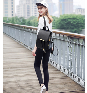 2024 elegante Mini zaino da viaggio da donna in pelle sintetica borsa da scuola impermeabile antifurto donna all'ingrosso Mochilas De Mujer - Product Image 5