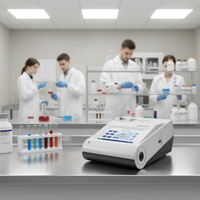 Edan I15 VET Analizador de Química veterinaria de electrolitos de gases en sangre Analizador de diagnóstico de animales de pantalla táctil portátil para clínica