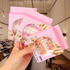 Party Legend Princess - Puntas de uñas autoadhesivas y desmontables para mujer, decoración de fiesta, 12 Uds. - Product Image 2