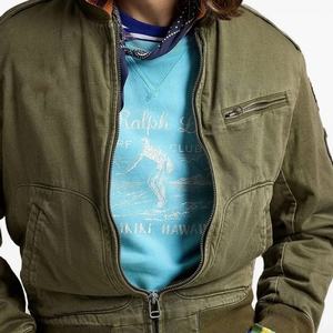 Veste en sergé de coton tendance pour homme – Manteau de travail de haute qualité, style décontracté, streetwear, bomber court, veste de travail OEM - Product Image 3