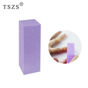 Tszs Cao Cấp Hàn Quốc Hình Chữ Nhật 4-Cách Miếng Bọt Biển Móng Tay Tập Tin Salon Đánh Bóng Đệm Với Bọt Cho Móng Tay Sanding Và Đánh Bóng Ứng Dụng - Product Image 2