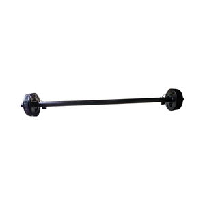 Piezas del <span class=keywords><strong>eje</strong></span> del <span class=keywords><strong>remolque</strong></span> <span class=keywords><strong>Eje</strong></span> del <span class=keywords><strong>remolque</strong></span> recto <span class=keywords><strong>de</strong></span> estilo americano <span class=keywords><strong>Eje</strong></span> del <span class=keywords><strong>remolque</strong></span> Personalizado <span class=keywords><strong>Eje</strong></span> del <span class=keywords><strong>remolque</strong></span> <span class=keywords><strong>de</strong></span> 5 pernos con frenos <span class=keywords><strong>de</strong></span> 10" - Product Image 2