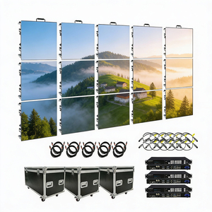 Pantalla LED para Exteriores de Alquiler, 2X3, 3X1.5, 4X2, 5X4, 9X16, Panel de 3.91, 50X50cm, Video Wall - Product Image 1