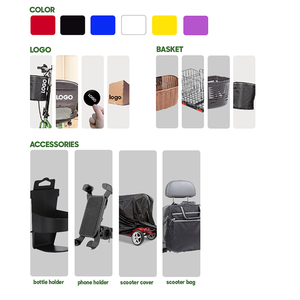 Scooter électrique tout-terrain <span class=keywords><strong>4</strong></span> roues robuste avec moteur puissant de 800 W, directement de l'usine - Product Image 2
