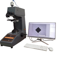 Durómetro Vickers Computarizado ASTM E92, JIS Z2244 con Sistema de Medición, Área de Prueba Grande, Sistema de Procesamiento de Imágenes CCD