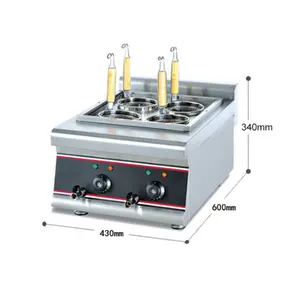 Máquina eléctrica automática de acero inoxidable para Cocinar pasta, cesta para aperitivos y fideos