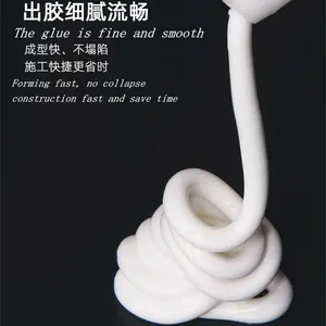 Échantillons gratuits de mastic de silicone de couleur structurelle de mastic de silicone neutre d'OEM