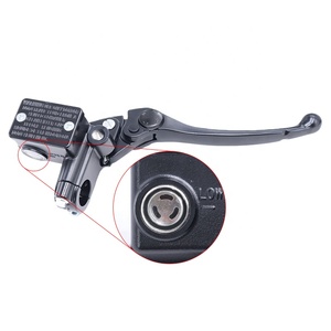 Maître-cylindre de frein de <span class=keywords><strong>moto</strong></span> de haute qualité avec système de stationnement, en alliage d'aluminium, piston de 14 mm et 12,7 mm, levier de frein hydraulique - Product Image 4