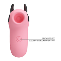 Pretty Love Vibrador de dedo de silicona recargable con modos de vibración y succión Juguetes masturbadores divertidos para damas