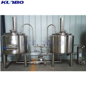 KUNBO Micro <span class=keywords><strong>Maison</strong></span> Système De Brassage De Bière Mini Équipement De Brasserie Mash Tun Homebrew - Product Image 2