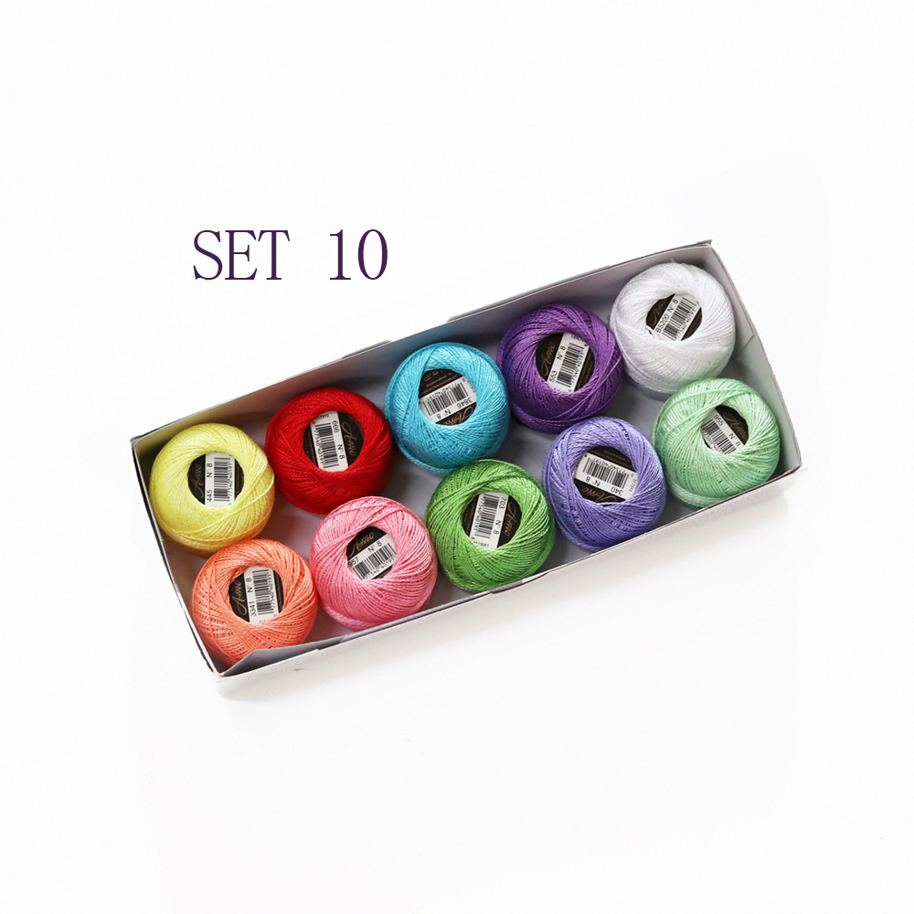 Pearl Cotton Thread Set 10