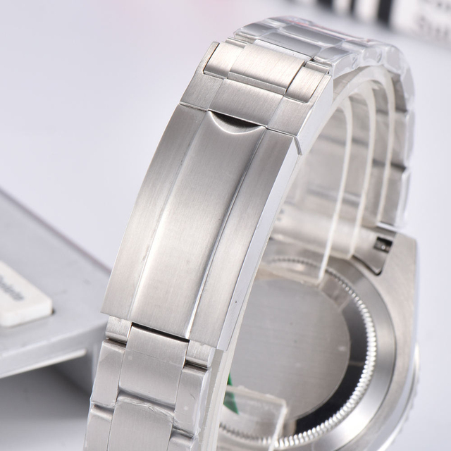40mm Automatic NH35 Movement Mechanical Dive Watch 10ATM Waterproof Stainless Steel Luxury No Logo OEM Men Wristwatch