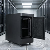 Armoire insonorisée pour réseau 37U, rack de serveur 19 pouces, indice de protection IP20, acier SPCC avec revêtement en poudre