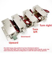Serrure Électromagnétique DC 12V 0.3A 1.2N 54x42x28mm Solénoïde pour Armoire Intelligente et Porte de Casier Connecté
