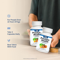 Capsules naturelles de soutien de la prostate pour hommes/Complément alimentaire pour la santé des cheveux Saw Palmetto Capsules avec vitamine C et magnésium