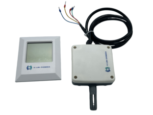 Kunlun Zhongda KZWS Wandmontierter Temperatur- und Feuchtigkeitssensor LCD-Anzeige Anpassbarer Bereich Hohe Präzision 0,5/0,3% RH - Product Image 2