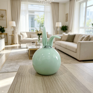 High Quality Heat Resistant Hand Blown Oval Frosted <strong>Glass</strong> Lampshade Suitable Table Floor Dual Use Anti Impact <strong>Glass</strong> Lampshade - Product Image 4