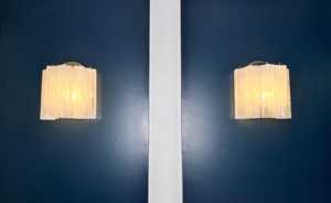 Illuminazione decorativa interna Murano alabastro bianco 5 bicchieri lampada da parete applique <span class=keywords><strong>per</strong></span> camera da letto sala da pranzo balcone - Product Image 6