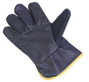 قفازات اللحام الشتوي من shuoya، قفازات لحام من جلد البقر مقاس 11 و<span class=keywords><strong>14</strong></span> بوصة، قفازات عمل لحام TIG - Product Image 6