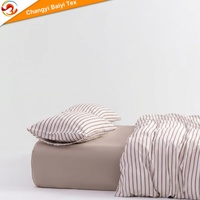 Ensemble de literie imprimé 100 % coton écologique de qualité européenne, 4 pièces, housse de couette et draps, vente en gros, usine OEM