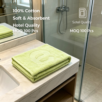 Custom Wholesale 100% Organic Cotton Terry Jacquard Luxury Thick Eco-Friendly Hypoallergenic Bath Beach Towels 450-650gsm