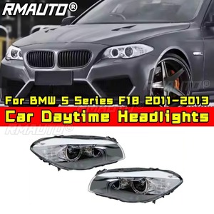 Faros delanteros LED para coche, kit de ensamblaje de faros delanteros, kit de carrocería para BMW Serie 5 F18 2011-2013, accesorios para coche - Product Image 1