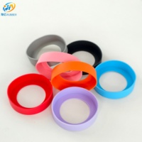 Bouteille d'eau Tumbler Boot Sleeve Silicone Bottom Sleeve Protector Cover Case Rubber Drink CoasterSilicone Bottom