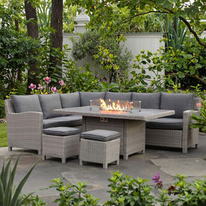 Pas cher Patio <span class=keywords><strong>Jardin</strong></span> Sectionnel Combinaison Osier Loisirs Rotin Canapé Ensemble pour BBQ Mobilier D'extérieur Moderne 100% À La Main - Product Image 5