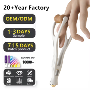 Personalizado Mão Joint Massagem Rolo Dual-Sided Terapia Ferramenta Deep Tissue <span class=keywords><strong>Pain</strong></span> <span class=keywords><strong>Relief</strong></span> <span class=keywords><strong>Natural</strong></span> Bian Pedra Mão Massageador para Artrite - Product Image 6