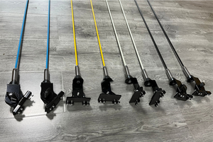 Автомобильная декоративная антенна с флагом 1 м 1,5 м 2 м Высококачественная декоративная Автомобильная манекен длинная антенна - Product Image 2